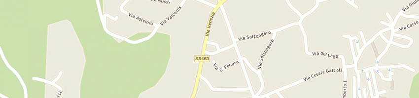 Mappa della impresa robygomme di fasan giuseppe e c snc a SAN DANIELE DEL FRIULI