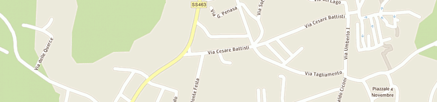 Mappa della impresa sirio srl centro servizi immobiliari a SAN DANIELE DEL FRIULI