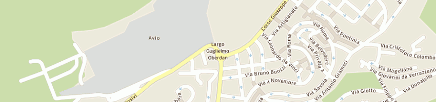 Mappa della impresa serio srl a COLLEFERRO