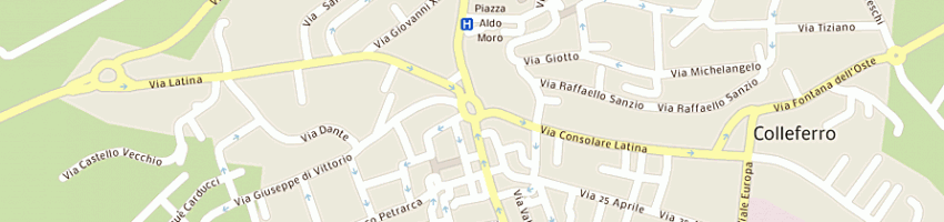 Mappa della impresa carabella catia a COLLEFERRO