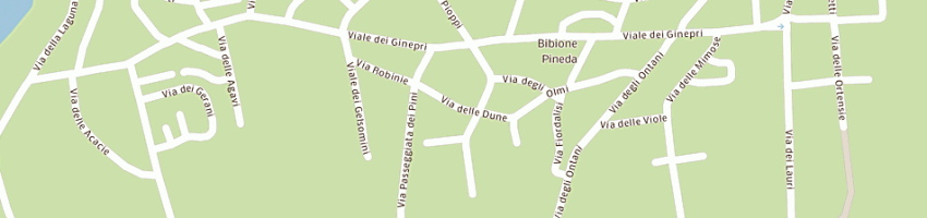 Mappa della impresa hotel esplanada a SAN MICHELE AL TAGLIAMENTO