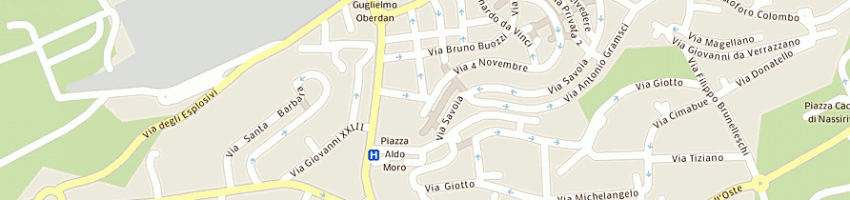 Mappa della impresa di marcantonio fulvio a COLLEFERRO