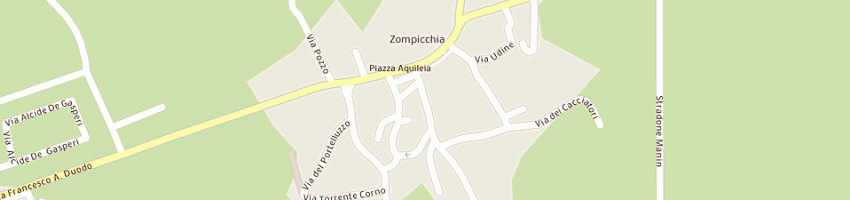 Mappa della impresa de tina renzo a CODROIPO