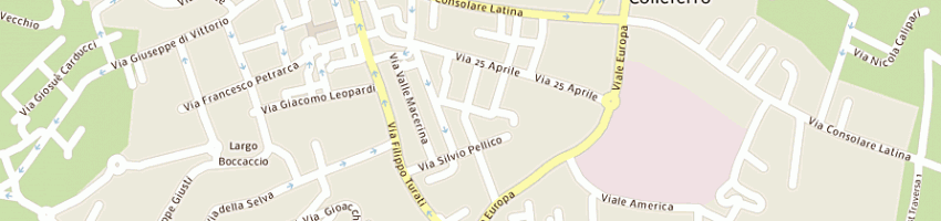 Mappa della impresa forum immobiliare di gaetani rudy a COLLEFERRO