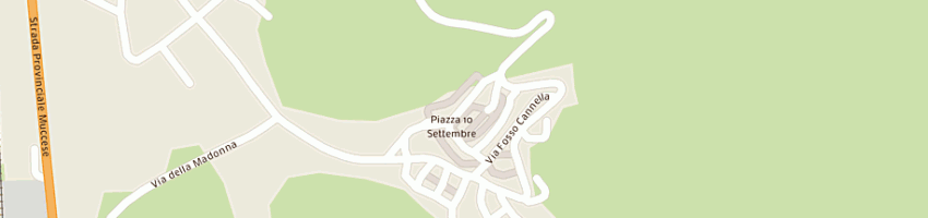 Mappa della impresa scuole elementari a FABRIANO