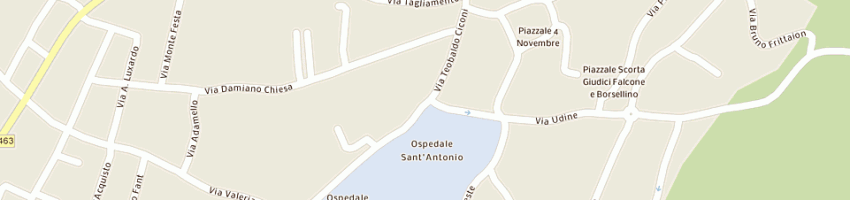 Mappa della impresa il vignarul di d'angelo loris e c snc a SAN DANIELE DEL FRIULI
