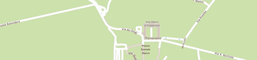 Mappa della impresa macor ristoratori snc di macor delino e c a CODROIPO