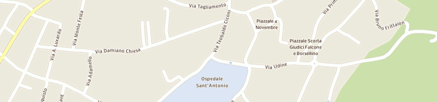 Mappa della impresa testa giansandro e c a SAN DANIELE DEL FRIULI