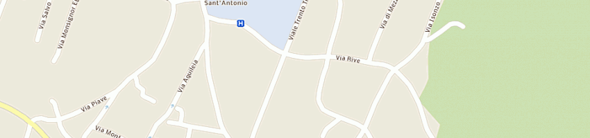 Mappa della impresa mz di marchetti ing antonio e c (sas) a SAN DANIELE DEL FRIULI