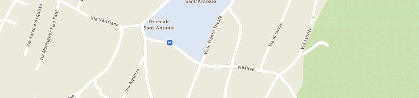 Mappa della impresa latteria san daniele del friuli di miani ivan e c sas a SAN DANIELE DEL FRIULI