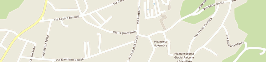 Mappa della impresa osteria moretti a SAN DANIELE DEL FRIULI