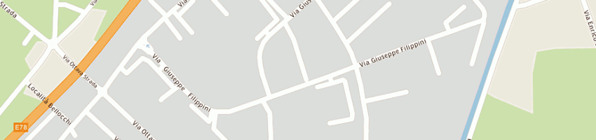 Mappa della impresa omar (srl) a FANO