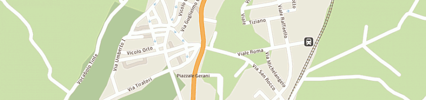 Mappa della impresa bar caffe' roma sas di potenza stefano e c snc a MATELICA