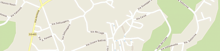 Mappa della impresa text image a SAN DANIELE DEL FRIULI