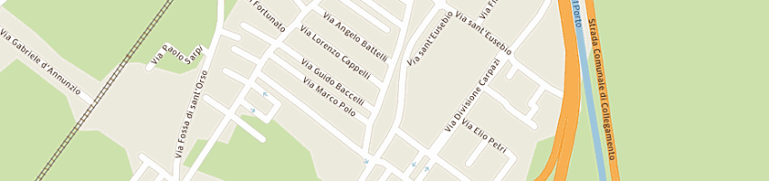 Mappa della impresa laboratorio odontotecnico di mancini e sebastianelli (snc) a FANO