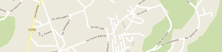 Mappa della impresa lizzi anna (snc) a SAN DANIELE DEL FRIULI