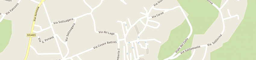 Mappa della impresa al vecjo batiram dei flli masini snc a SAN DANIELE DEL FRIULI