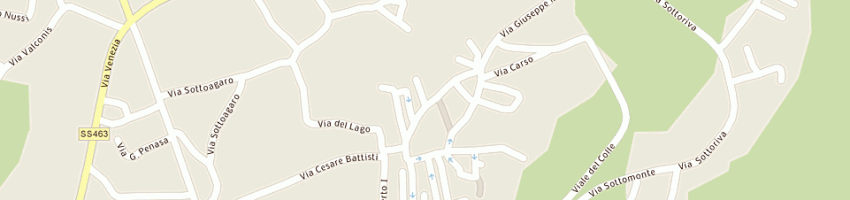 Mappa della impresa vanin gianfranco a SAN DANIELE DEL FRIULI