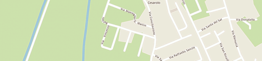Mappa della impresa corradini morena a SAN MICHELE AL TAGLIAMENTO