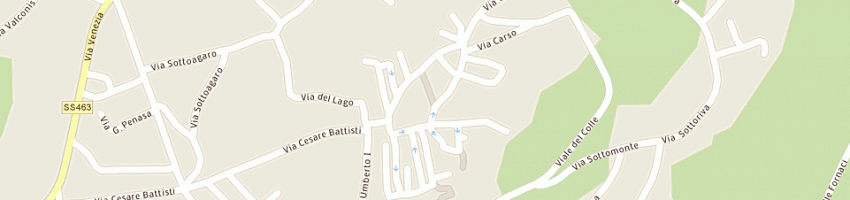 Mappa della impresa ciesse consult due sas di cominotto franco a SAN DANIELE DEL FRIULI