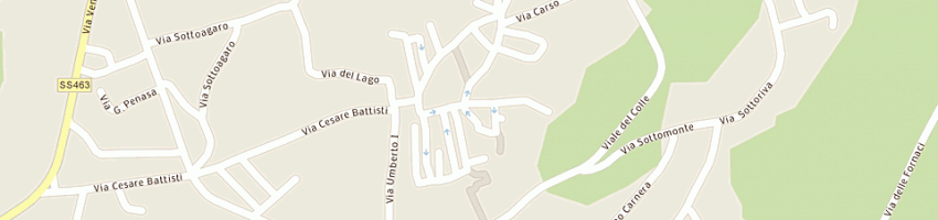 Mappa della impresa pompe funebri rugo a SAN DANIELE DEL FRIULI
