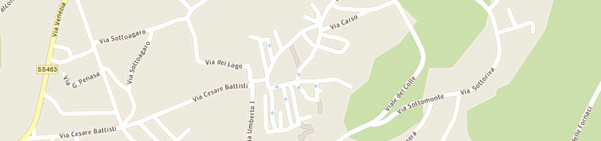 Mappa della impresa banca antonveneta spa a SAN DANIELE DEL FRIULI