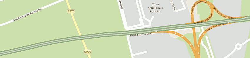 Mappa della impresa cim srl a RONCHIS