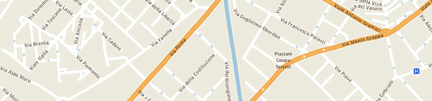 Mappa della impresa mattioli luciano a FANO