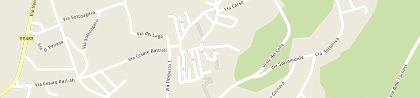 Mappa della impresa poste italiane spa a SAN DANIELE DEL FRIULI