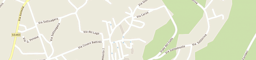 Mappa della impresa bin giorgio a SAN DANIELE DEL FRIULI
