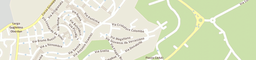 Mappa della impresa angeloni italia petroli snc di angeloni roberto a ROMA