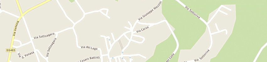 Mappa della impresa petris patrizia a SAN DANIELE DEL FRIULI