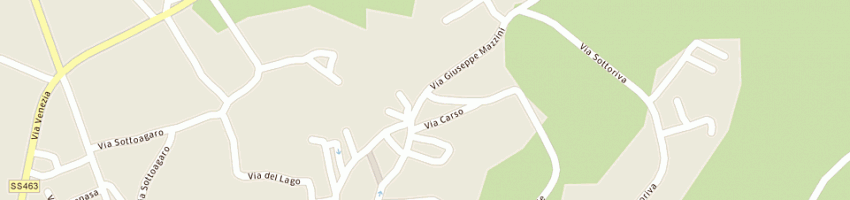 Mappa della impresa parrucchiera graffi claudia a SAN DANIELE DEL FRIULI