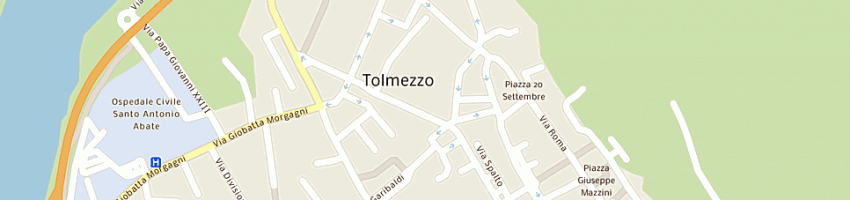 Mappa della impresa cramars scarl a TOLMEZZO