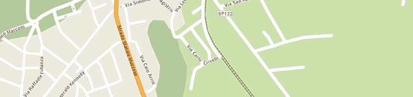 Mappa della impresa cava mancini di socci romana e c sas a MATELICA