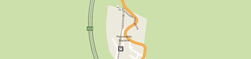 Mappa della impresa serafini a ARSOLI