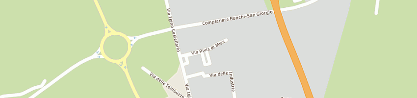 Mappa della impresa mb lo stile nell'arredo srl a RONCHIS