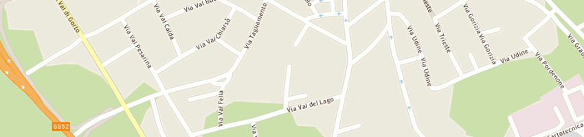 Mappa della impresa puntel guido a TOLMEZZO