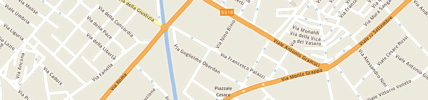 Mappa della impresa uzzo fatima patrizia a FANO
