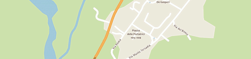 Mappa della impresa bar agli alpini a PALUZZA
