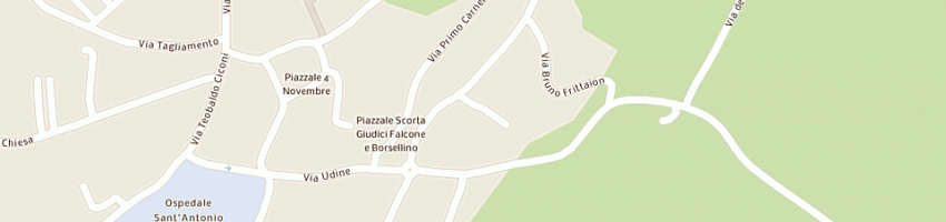Mappa della impresa macello roma di ermacora m e sgoifo r sdf a SAN DANIELE DEL FRIULI