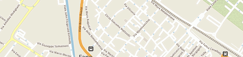 Mappa della impresa pretty future srl a FANO