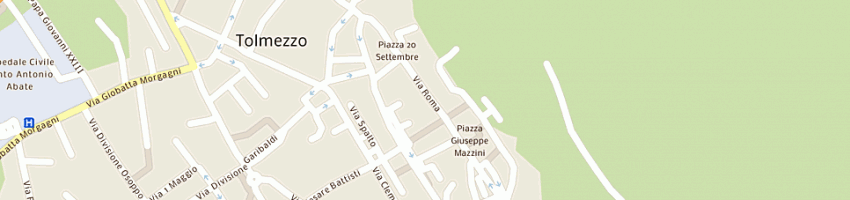 Mappa della impresa zamparelli walter a TOLMEZZO
