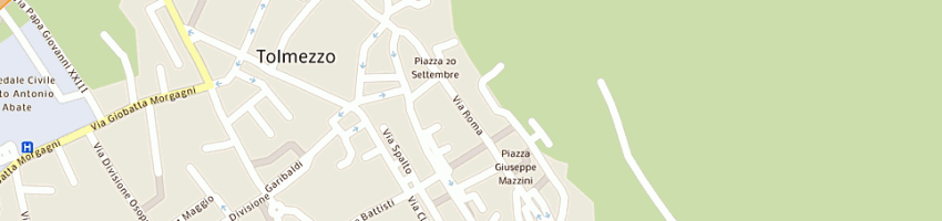 Mappa della impresa beltrami ennio a TOLMEZZO