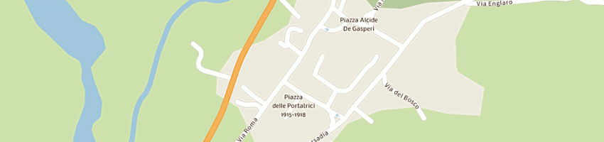 Mappa della impresa de franceschi oscar e c snc a PALUZZA