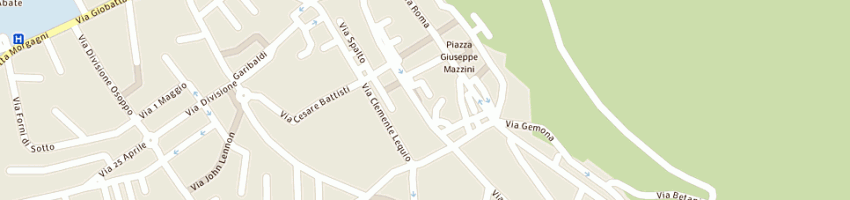 Mappa della impresa antenna top srl a UDINE