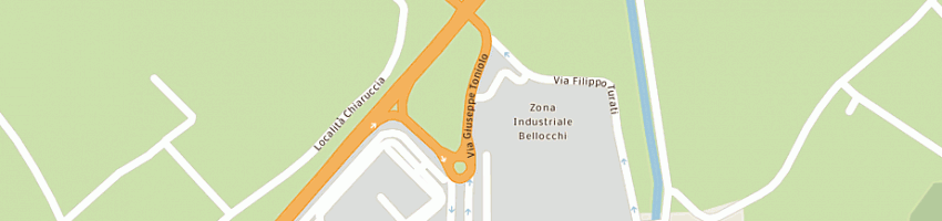 Mappa della impresa osmo sistemi srl a FANO