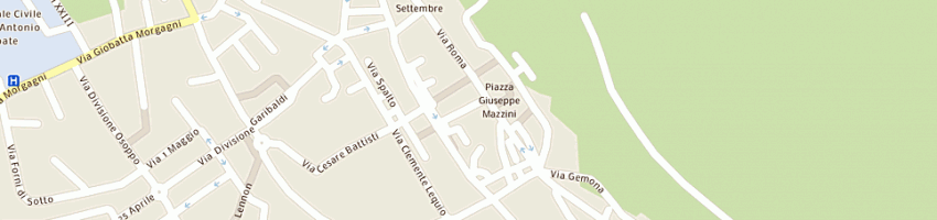 Mappa della impresa graphica di sbrizzai marco e c snc a TOLMEZZO