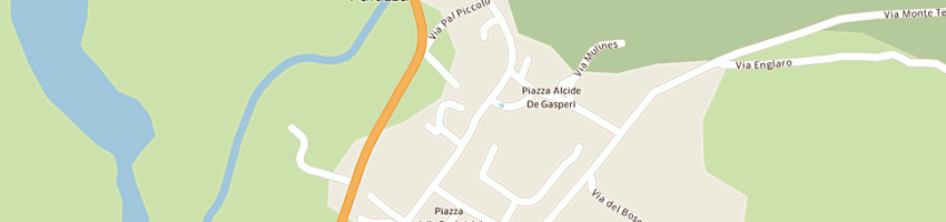 Mappa della impresa bar centrale di primus luisa a PALUZZA