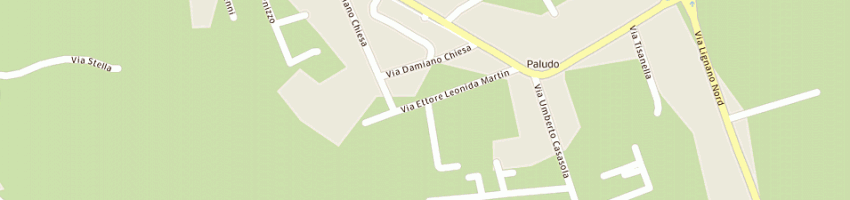 Mappa della impresa plozzer danilo a LATISANA